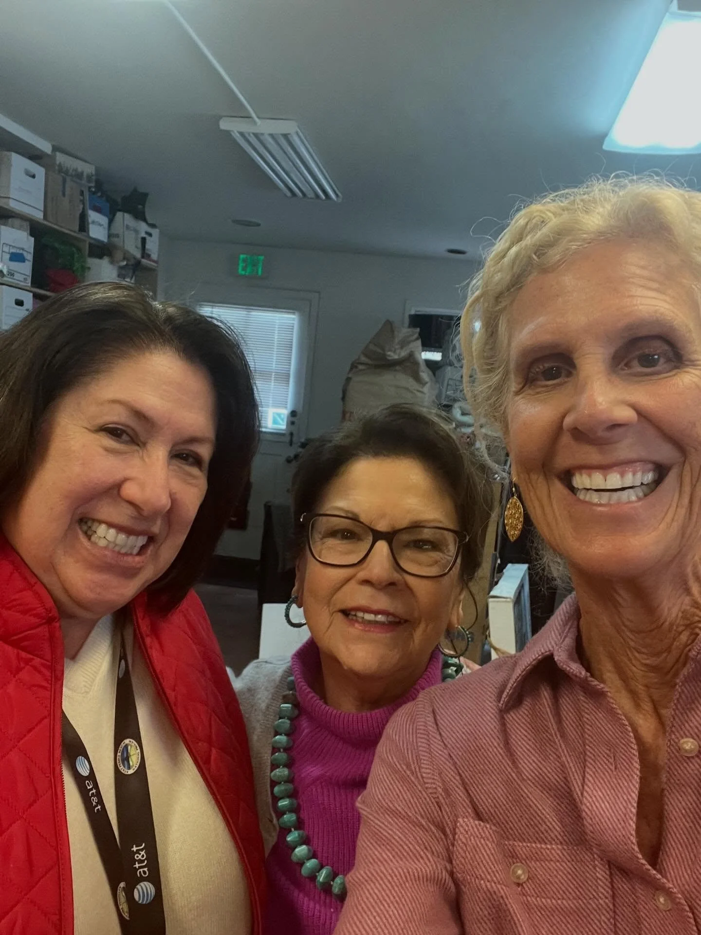 Volunteer appreciation week continues at Joining Hands Benefit Shop. Meet the AM crew!  #volunteerlife #havefun #givingback