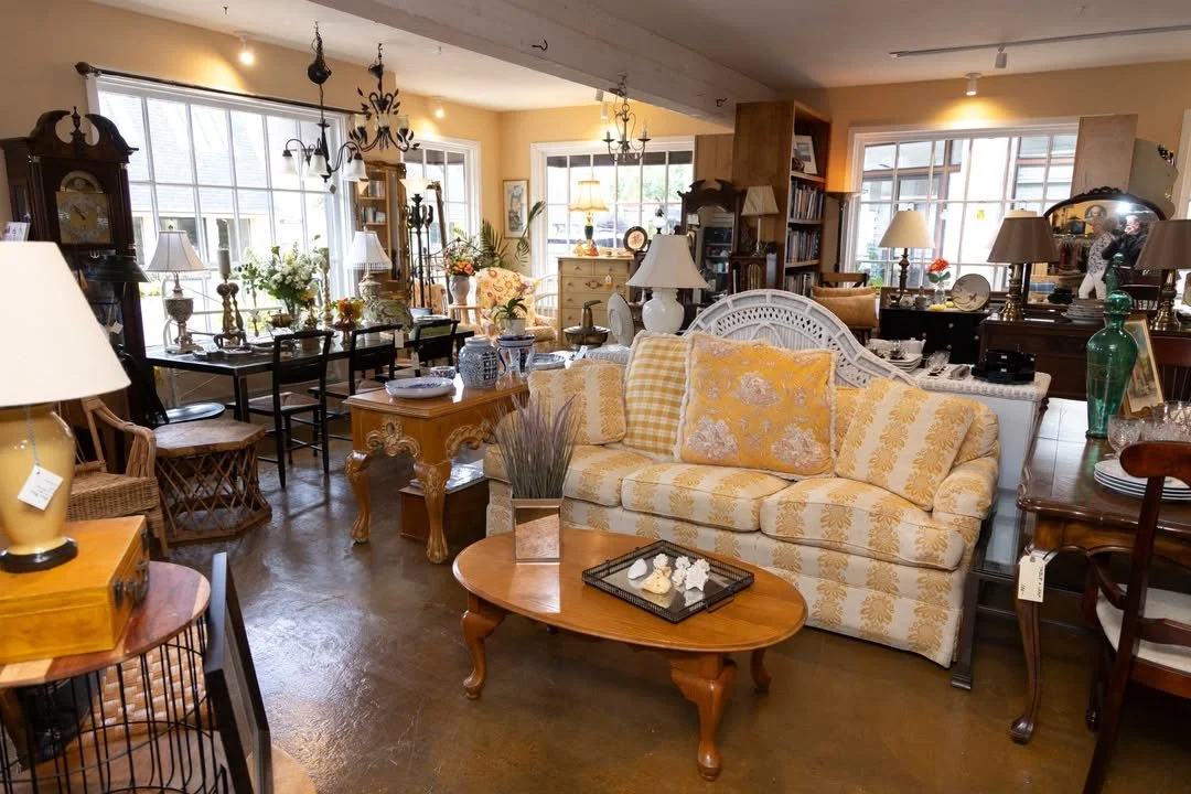 Looking for a unique find that also gives back? Whether you're searching for clothing, home goods, or that perfect little gift, every purchase at Joining Hands Benefit Shop helps fund local programs that uplift and empower those in need.

Shopping he