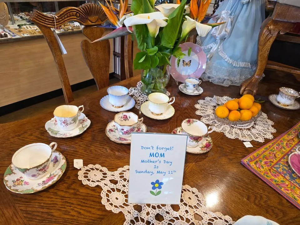 Find something as special for Mother's Day at Joining Hands Benefit Shop. From stylish tops to tea cups - treasures are waiting in every corner.

Shop local, support a great cause, and make this Mother's Day one to remember!

Stop in today &mdash; we
