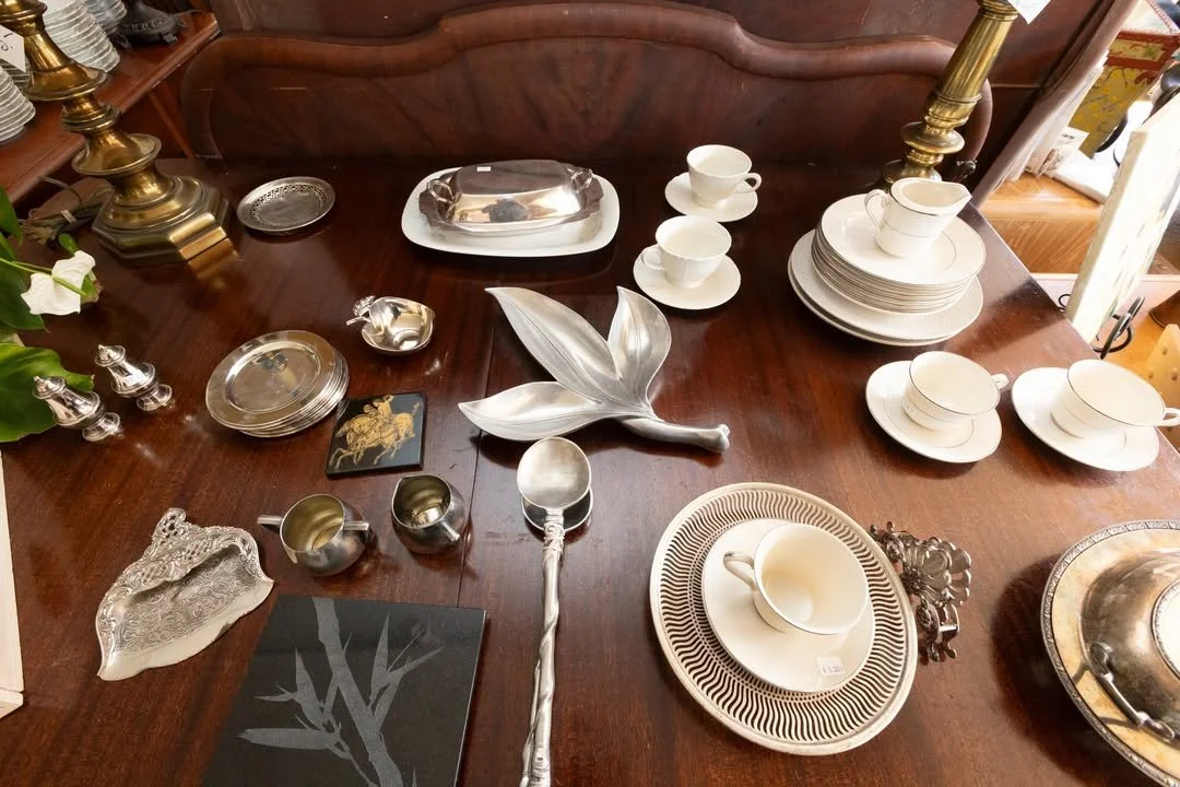 Summer Entertaining Starts Here!

Planning a garden brunch, hosting friends, or just love setting a beautiful table? Stop by Joining Hands Benefit Shop for timeless pieces that tell a story.

From delicate china to vintage silver and elegant accents,