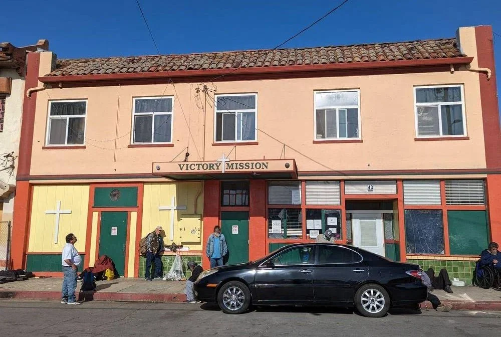 Image of Victory Mission, located in Salinas, CA in an area with a high unhoused population.