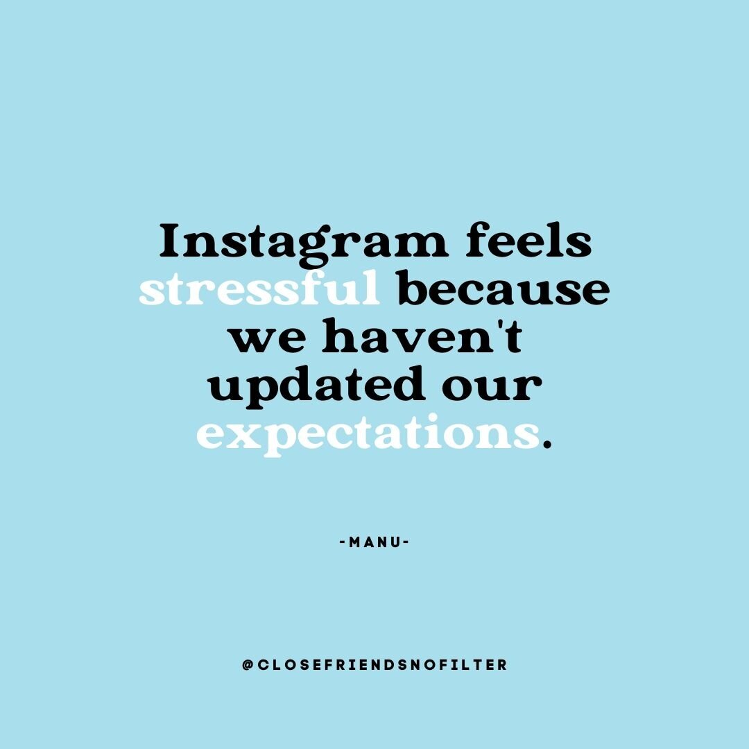 When it comes to Instagram, it often feels like there&rsquo;s so much we can&rsquo;t control. 😫⁠
⁠
Let's talk about what you CAN control, starting with your expectations. 🤠⁠
⁠
➡️Managing expectations on Instagram is essential for a healthy and tact