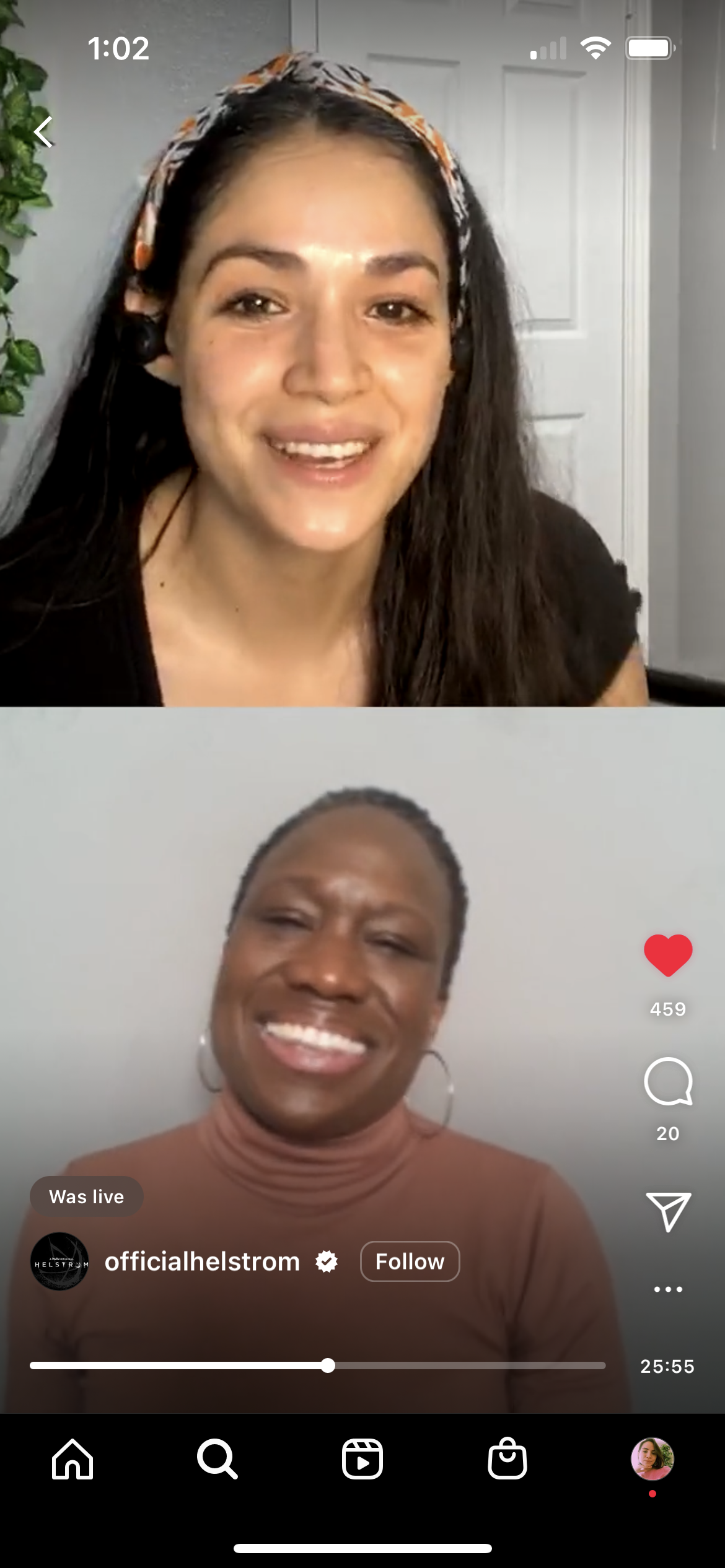 Ariana Guerra &amp; June Carryl IG Live