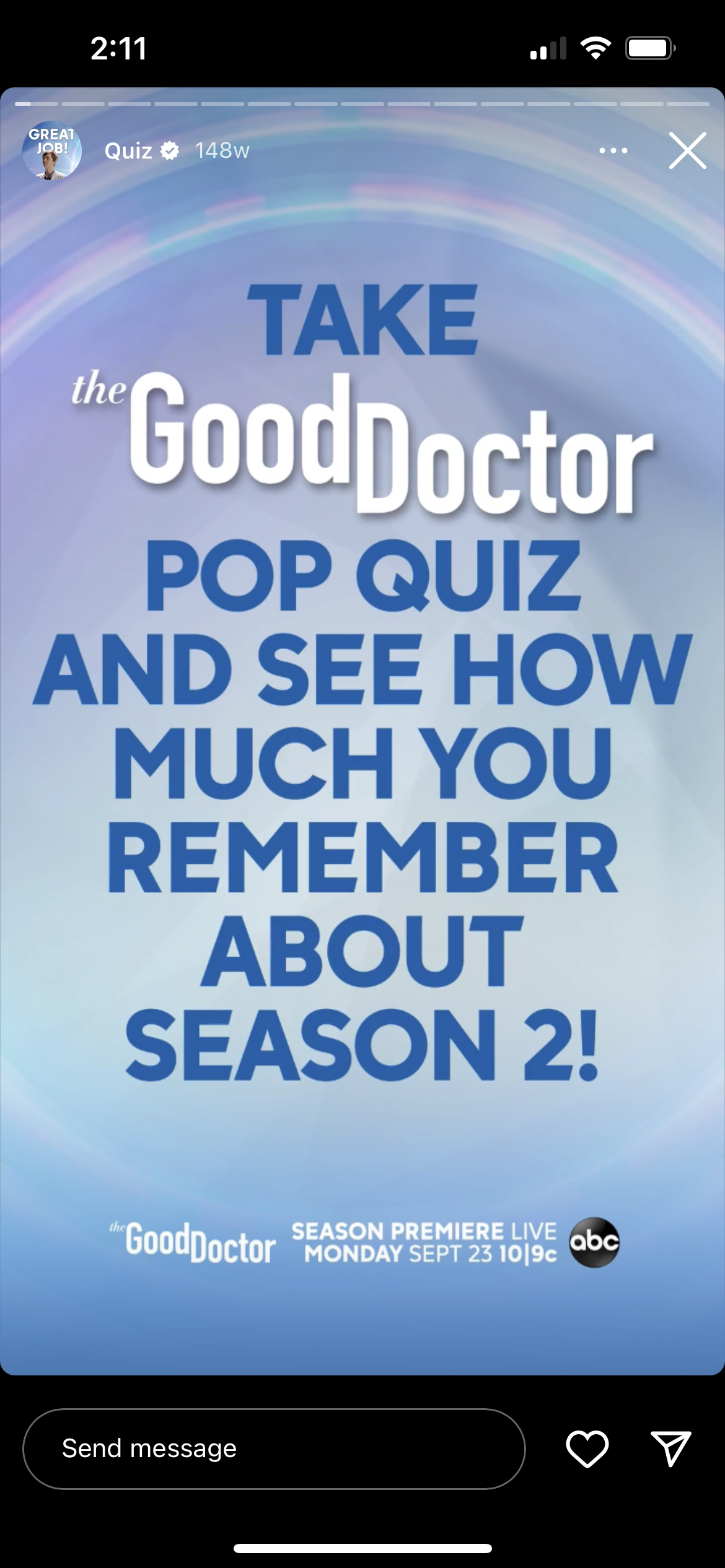 The Good Doctor IG Story