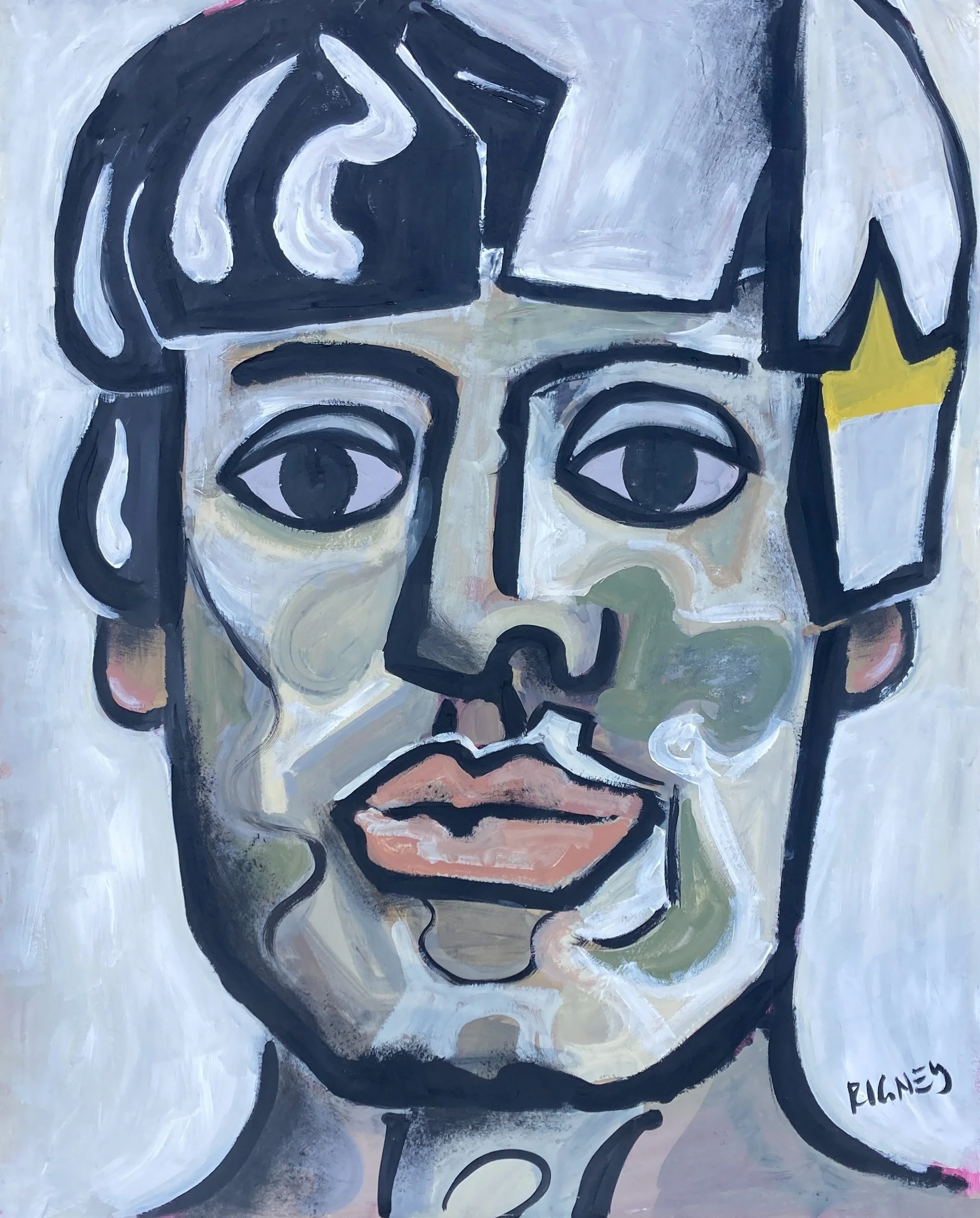 Self-portrait in a cold winter