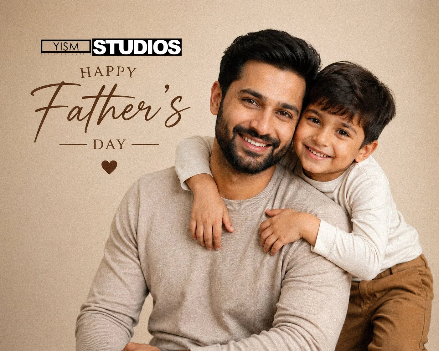 fathers day photoshoot with Dad