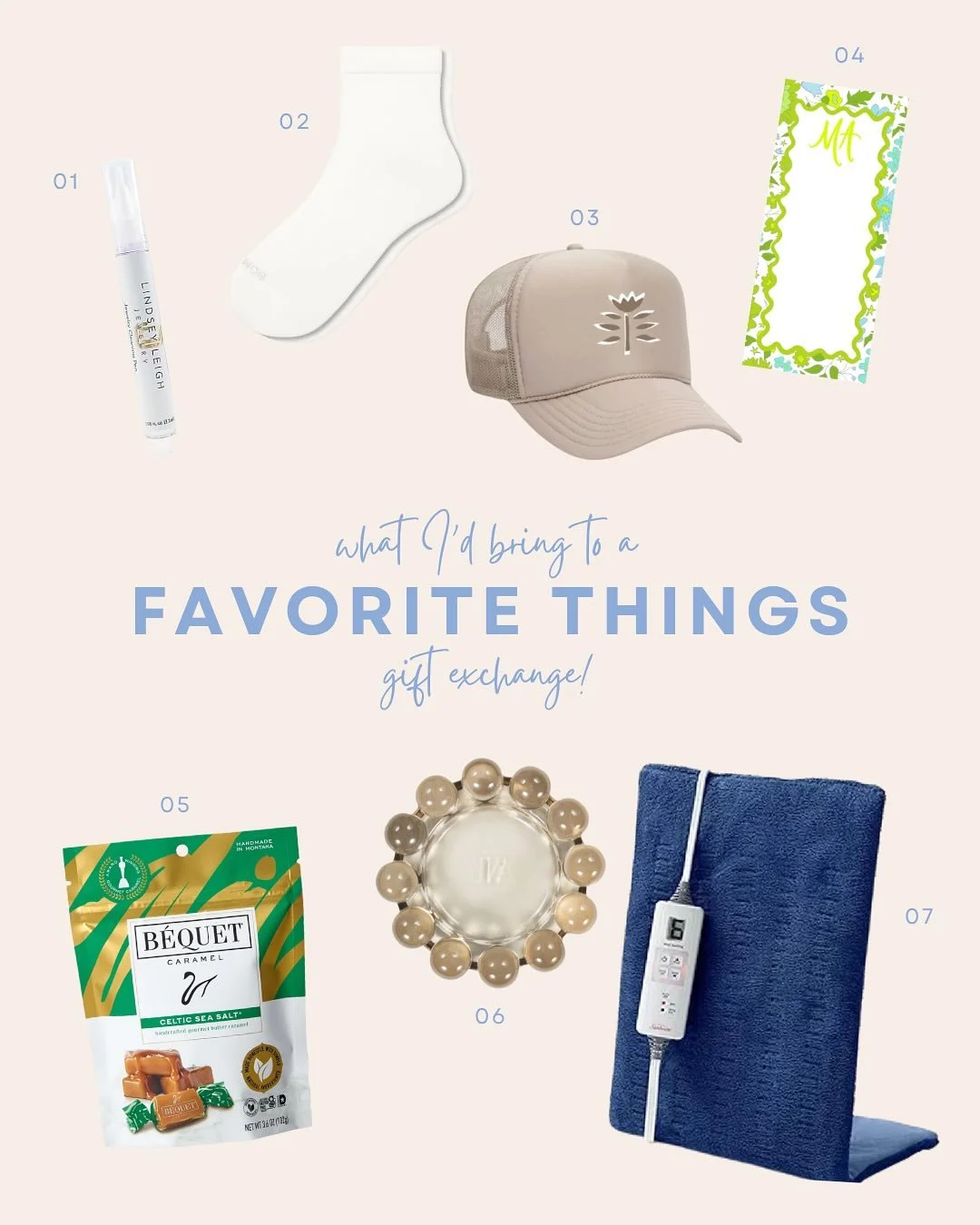 These are a few of my favorite things... 🎁⁠
⁠
If I were attending a &ldquo;Favorite Things&rdquo; party this holiday season, these are seven items I&rsquo;d be bringing! ⁠
⁠
Some stylish, some functional, but all amazing. ⁠
⁠
What is your go-to &ldq