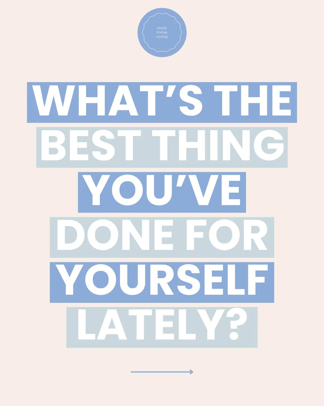 Intentional decisions add up. ✨⁠
⁠
Sometimes updating your wardrobe isn&rsquo;t about clothes, but it&rsquo;s about showing up for yourself.⁠
⁠
#ShellyBishopStyling