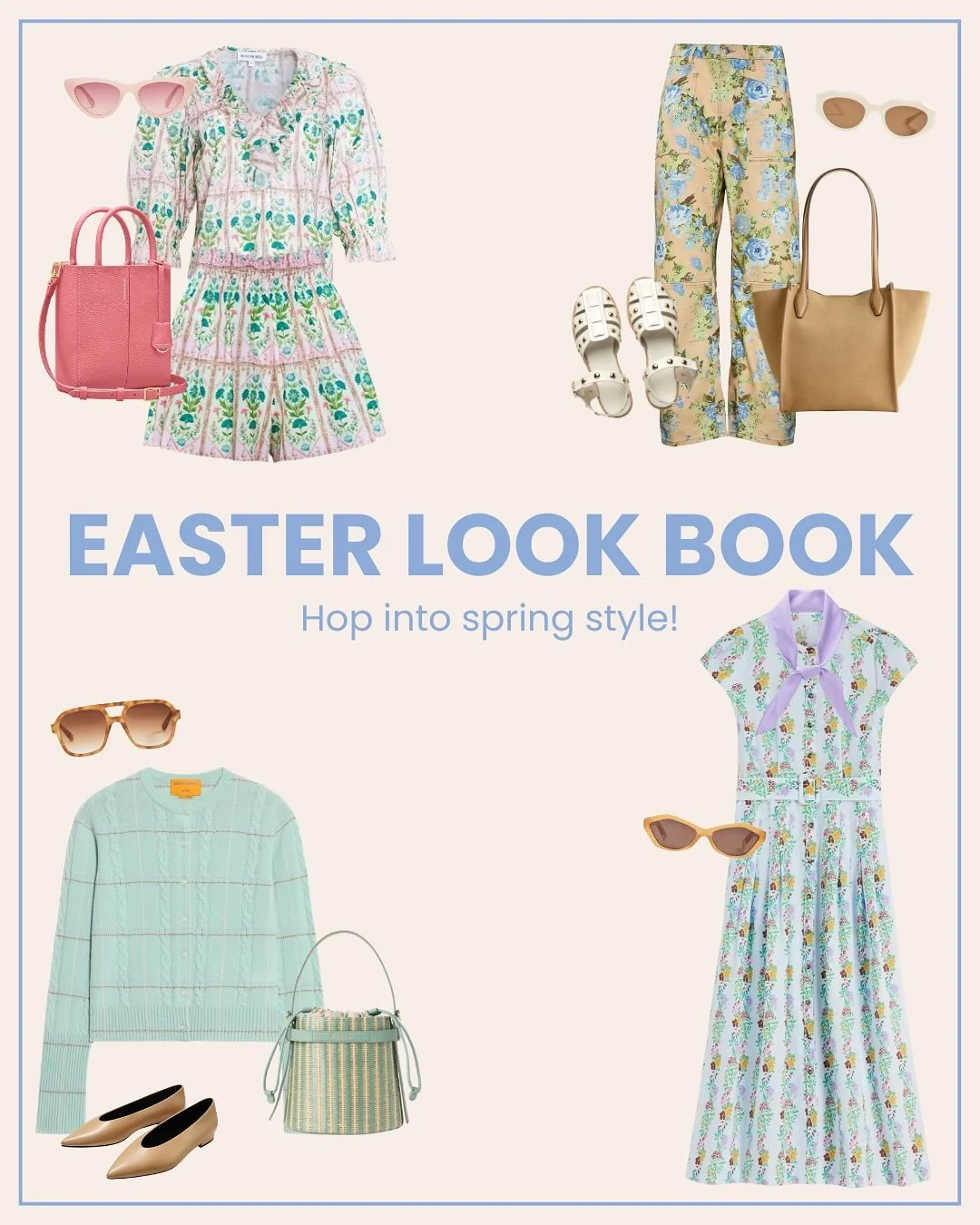 Easter Sunday is just around the corner! If you&rsquo;re still looking for an outfit, hop to it! 🐰🧺🌷⁠
⁠
Here are a few looks I&rsquo;ve put together for brunch, church, egg hunting, and school celebrations!⁠
⁠
Comment &lsquo;EASTER&rsquo; for all 