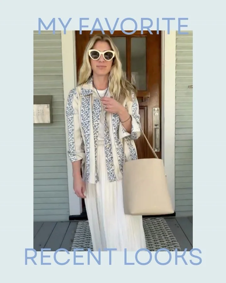 A few recent favorite outfits: end of winter edition. ⁠
⁠
If you&rsquo;re in Houston, you know we&rsquo;re already starting to shift into warmer days. It&rsquo;s that in between season where getting dressed can feel a little tricky.⁠
⁠
I&rsquo;m pers