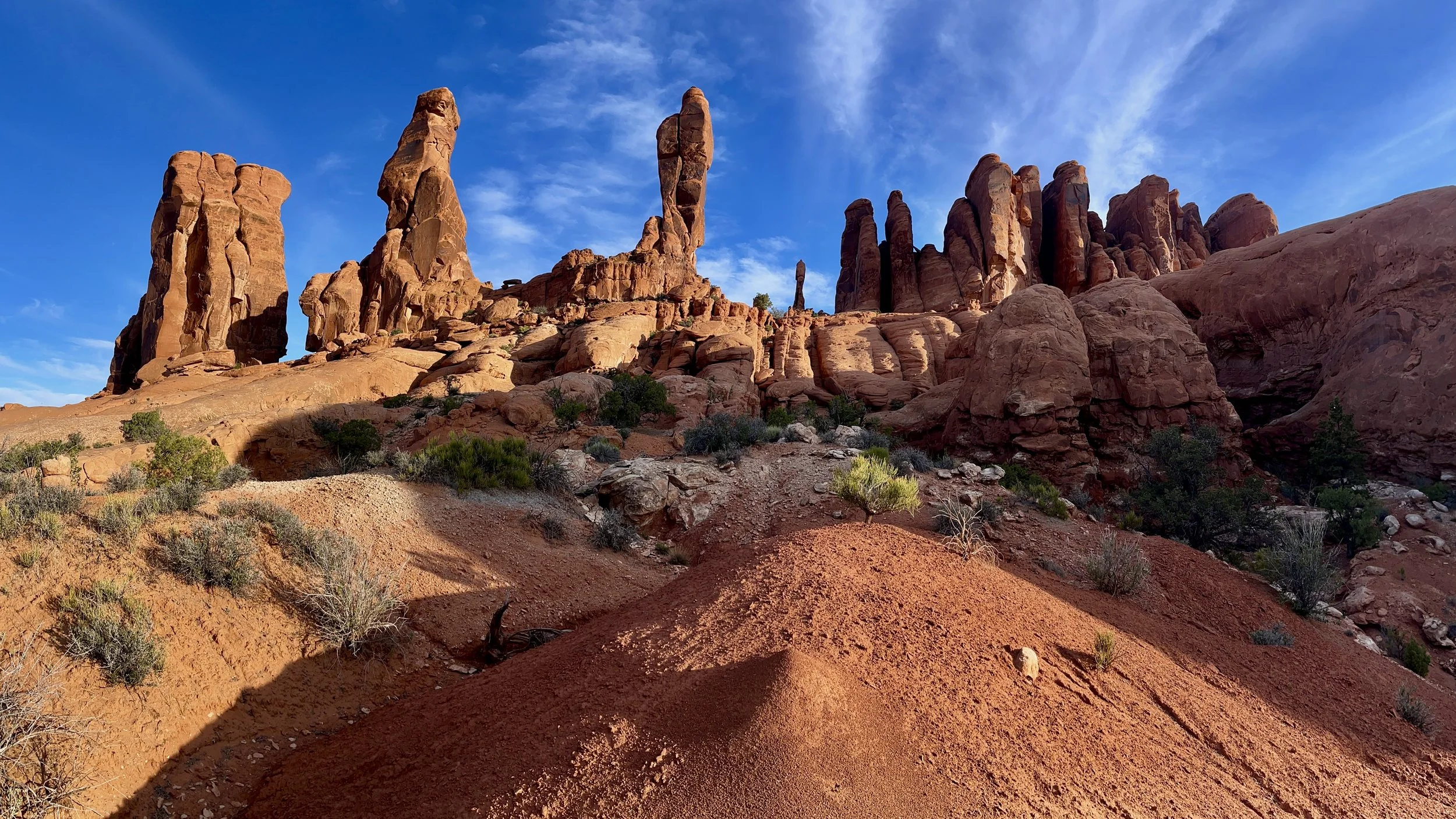 Marching Men, Arches National Park, UT