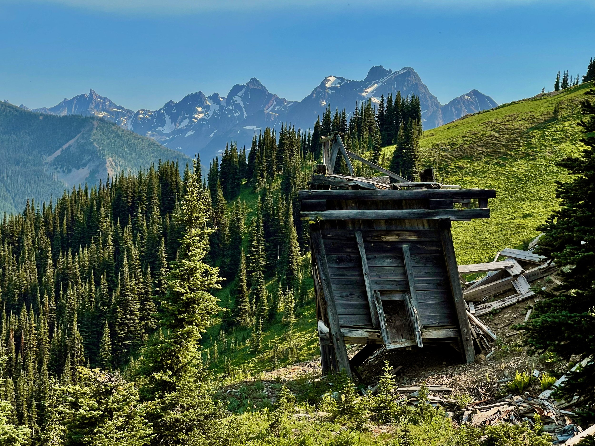 Ahead of the Forest Fires - Windy Pass, 7.11.21 - 7.13.21