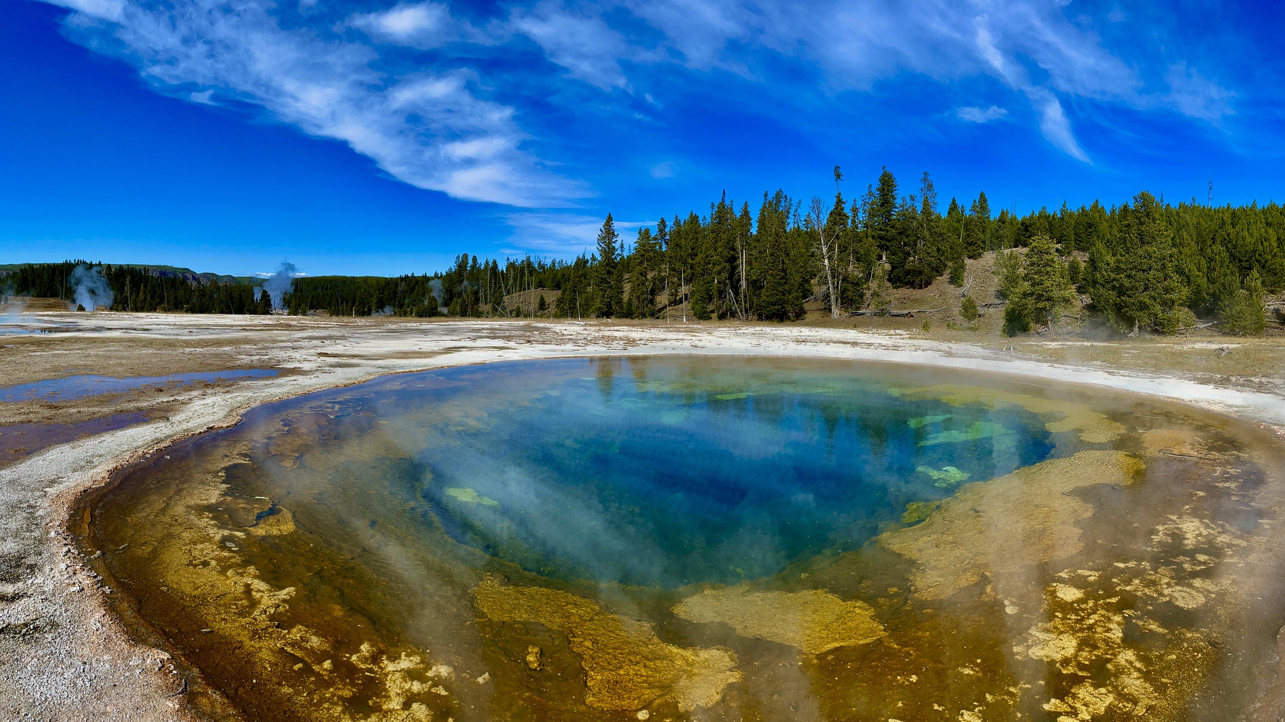 Chromatic Pool, Yellowstone National Park, WY