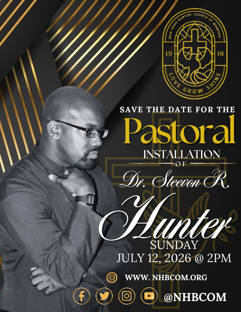 Dr. Steevon Hunter Pastoral Installation