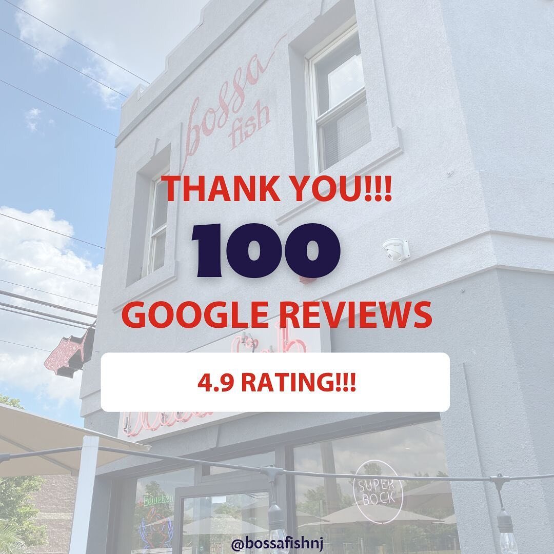 A special shout-out to Wil O. for posting our 100th Google review!⁠
⁠
⭐️⭐️⭐️⭐️⭐️⁠
⁠
Wil gave us 5 stars, saying it was a &quot;Great place to have a sit down or take out. Food was delicious. Would definitely come back!!!!&quot;⁠
⁠
Thank you to Wil an