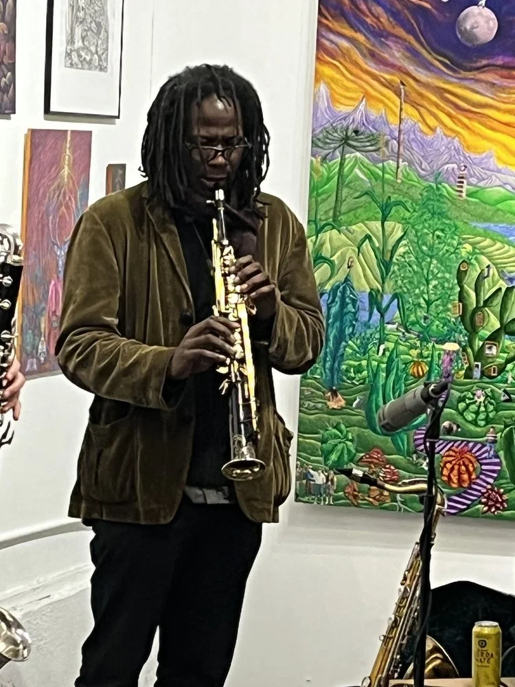 Other Dimensions in Sound Presents David Boyce(reeds and efx)and Ben Davis(Cello)
