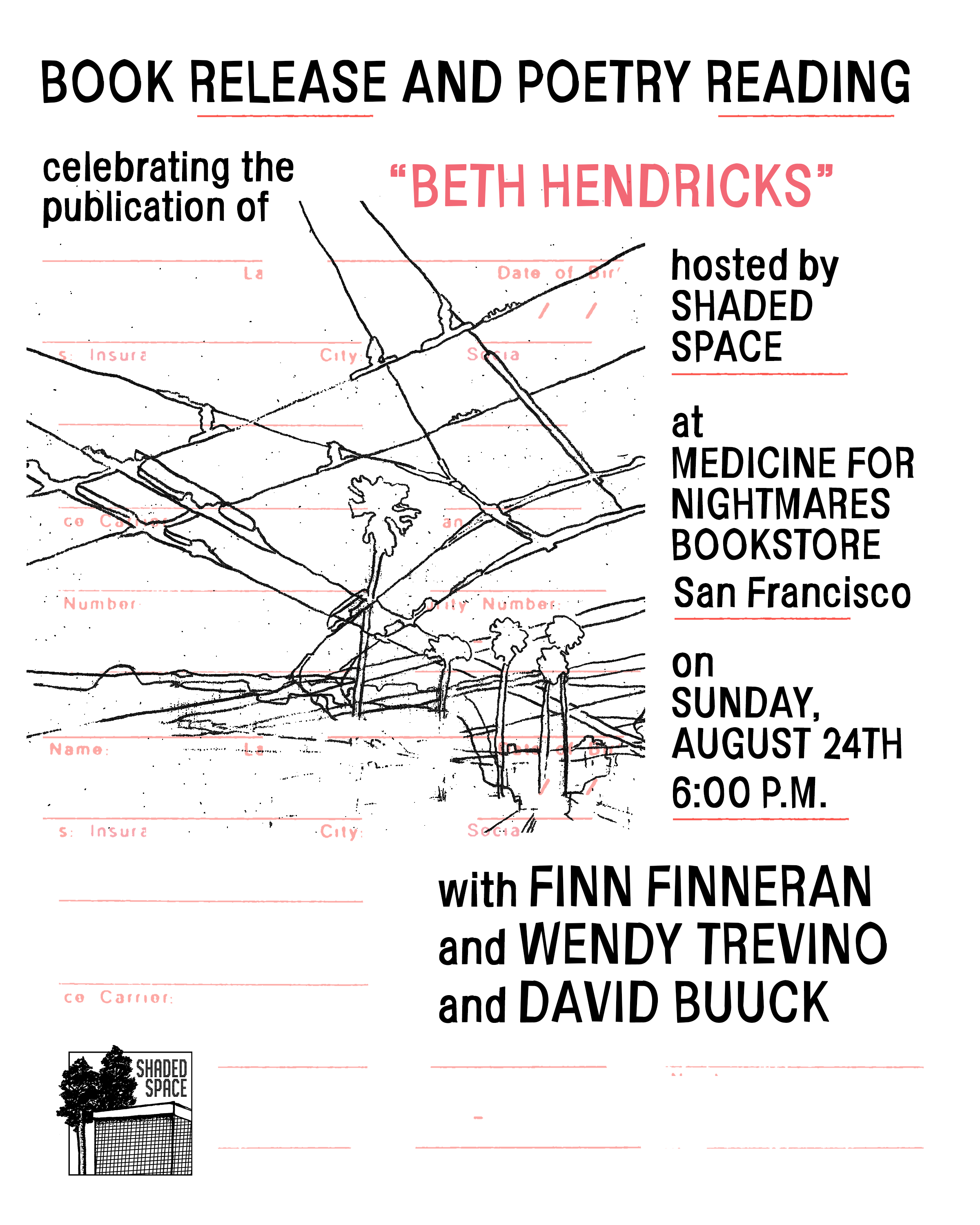 "Beth Hendricks" Book Release and Poetry Reading