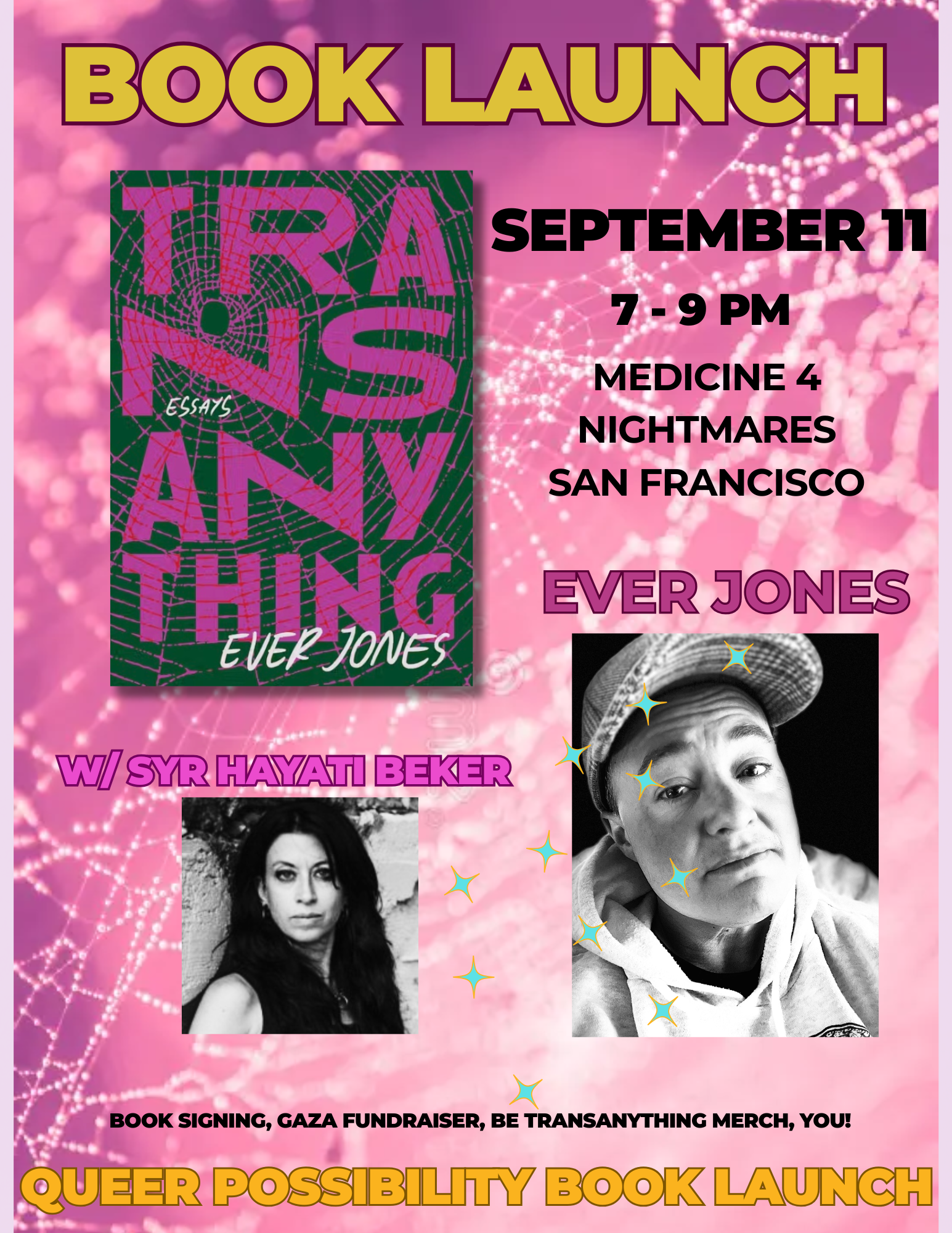 Transanything Book Launch w/ Ever Jones