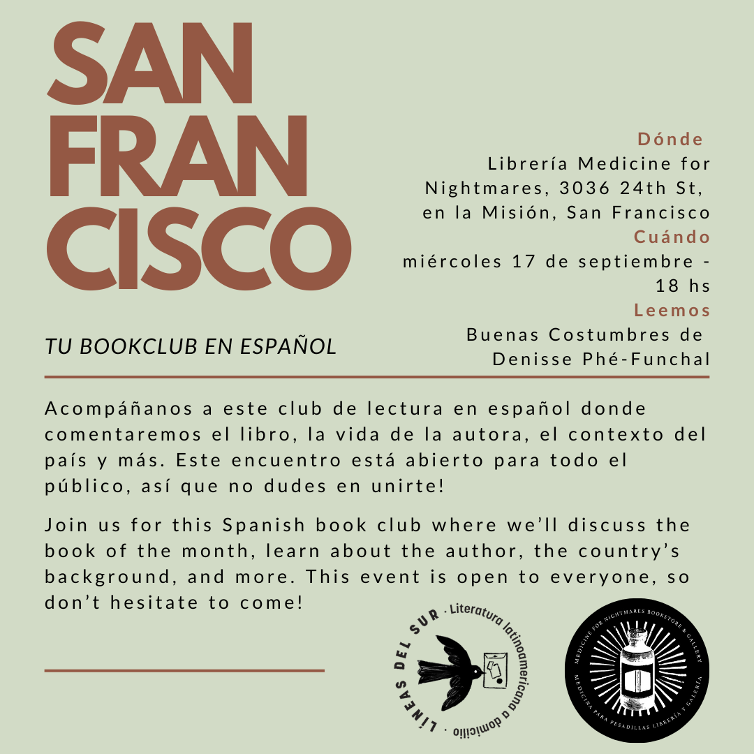 Lineas del Sur Book Club en Espanol: Buenas costumbres by Denise Phé-Funchal