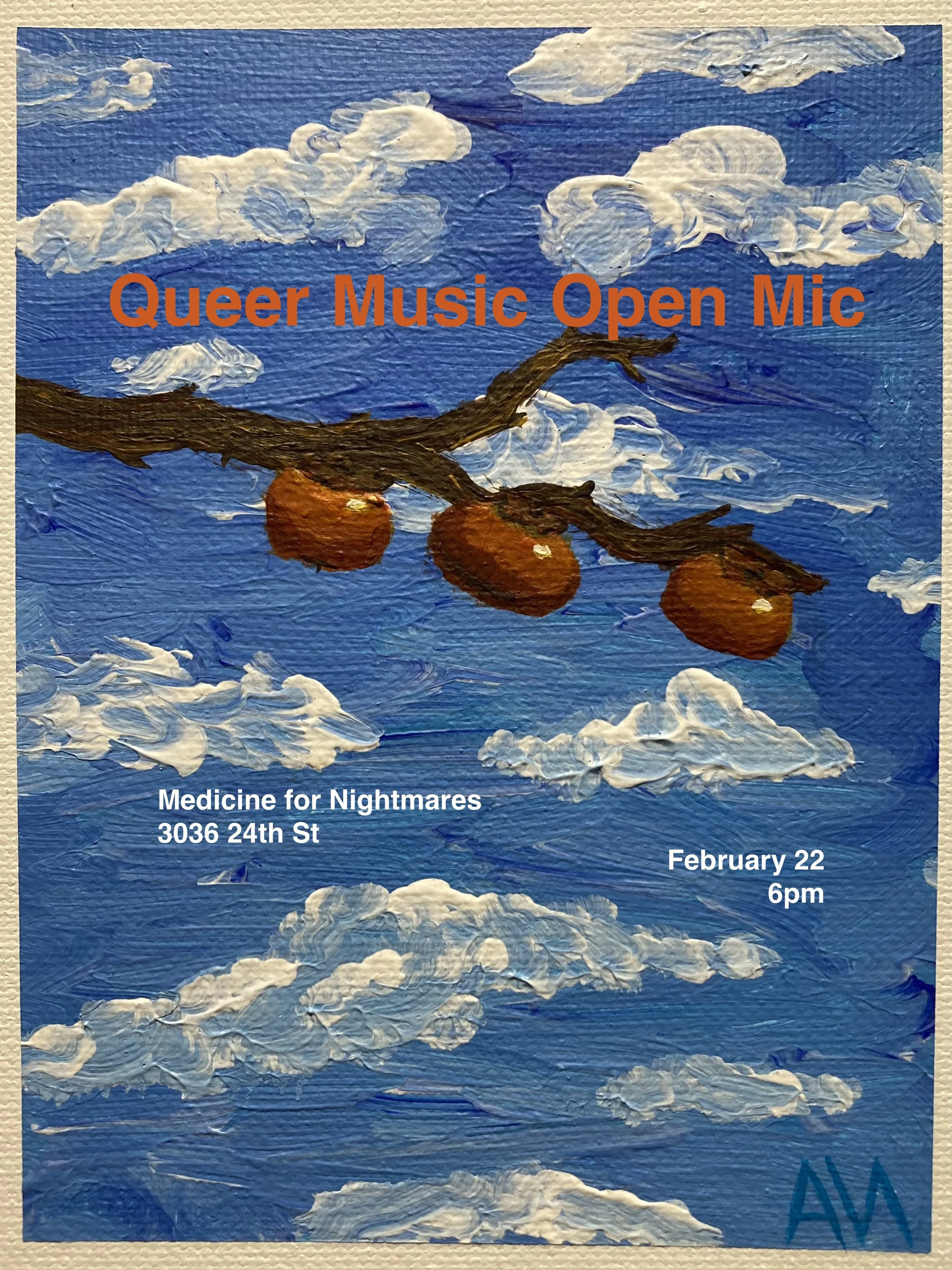 Bay Area Queer Open Mic