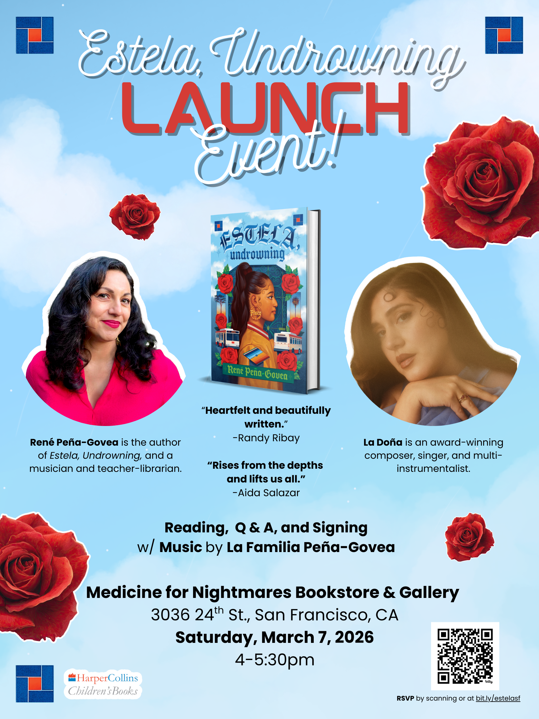 Estela, Undrowning Book Launch