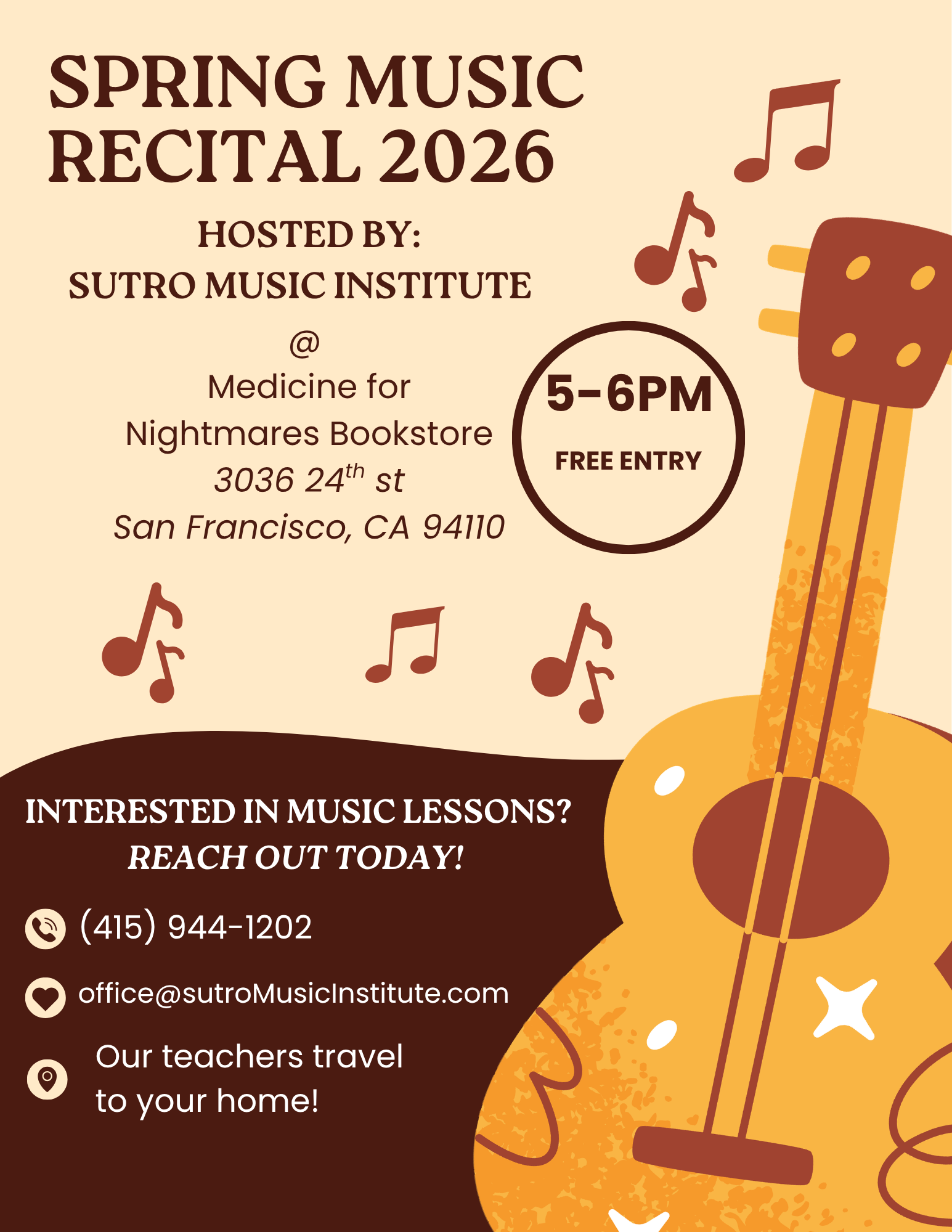 Sutro Music Institute Recital