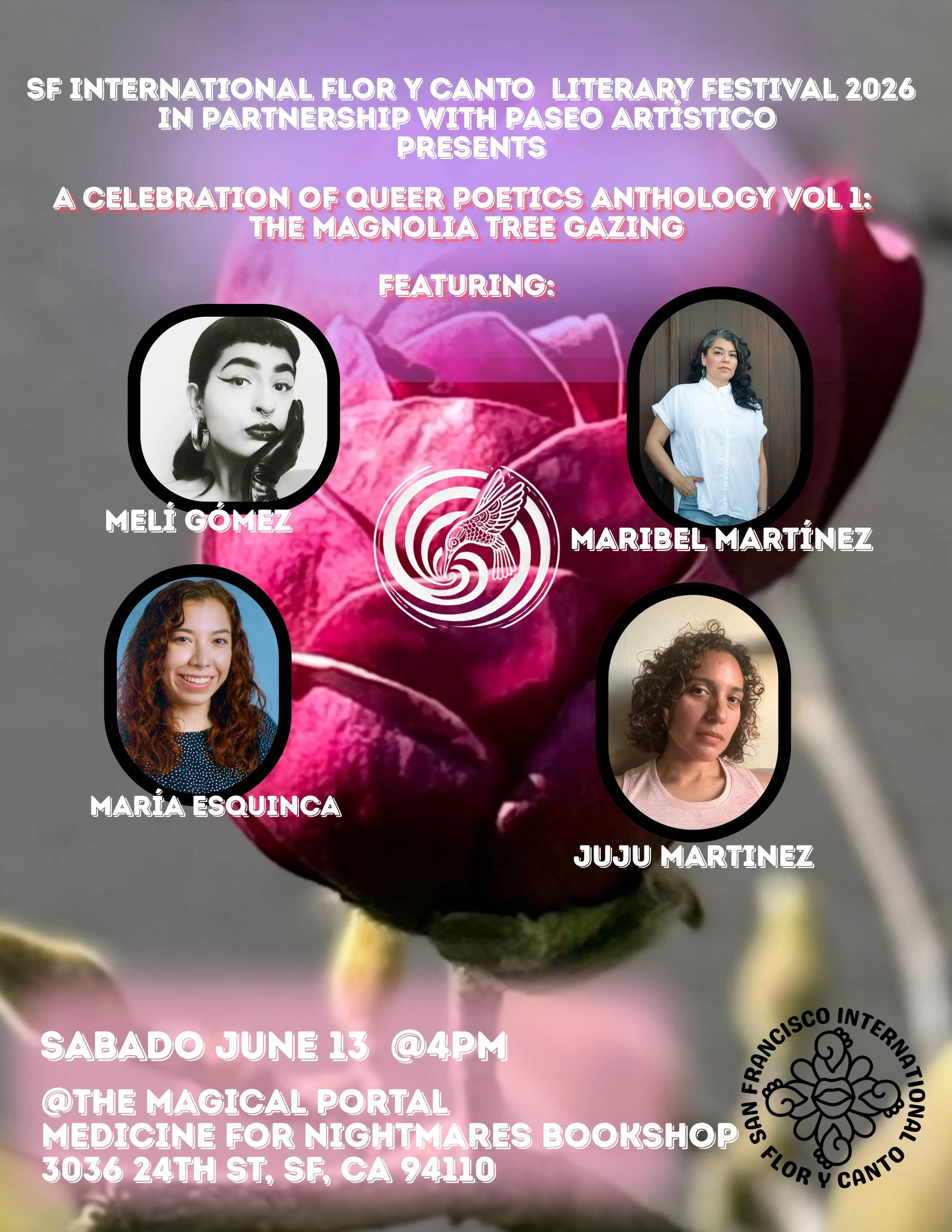 Magnolia Tree Gazing presented by the San Francisco Flor Y Canto International Literary Festival