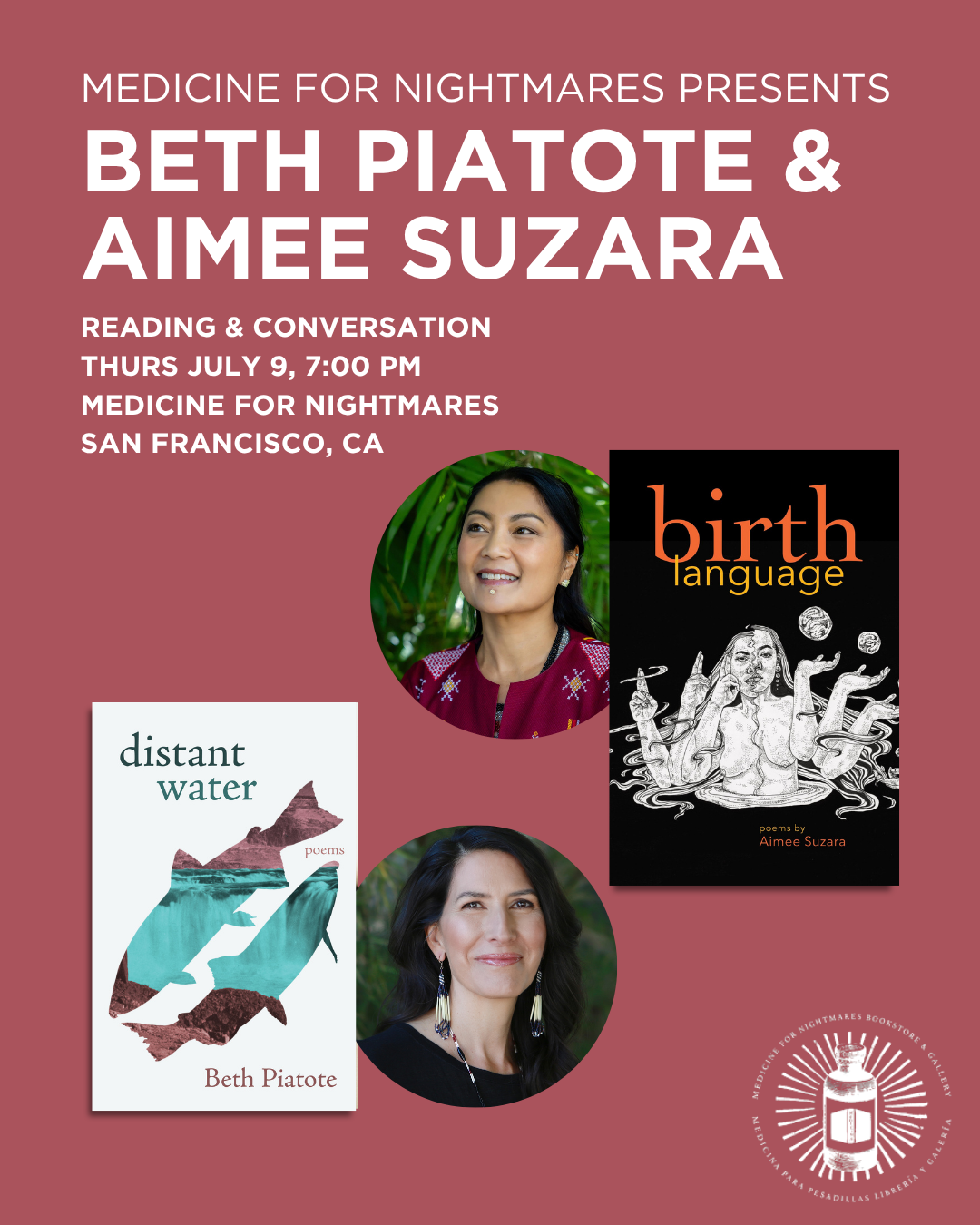 An evening with Beth Piatote and Aimee Suzara