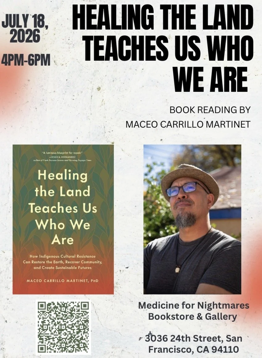 Book Reading: "Healing the Land Teaches Us Who We Are"