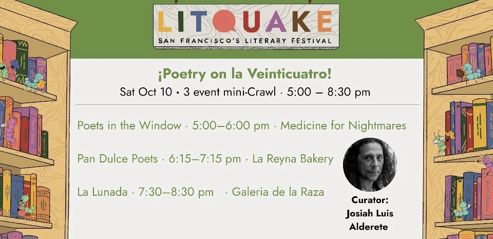 !Poetry on la Veinti Cuatro!(Litquake evento)