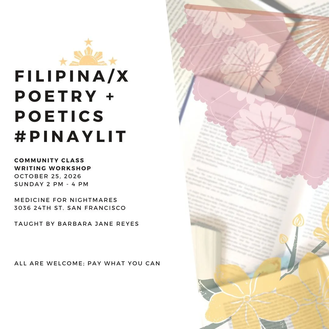 Filipina/x Poetry+Poetics #PinayLit with Barbara Jane Reyes