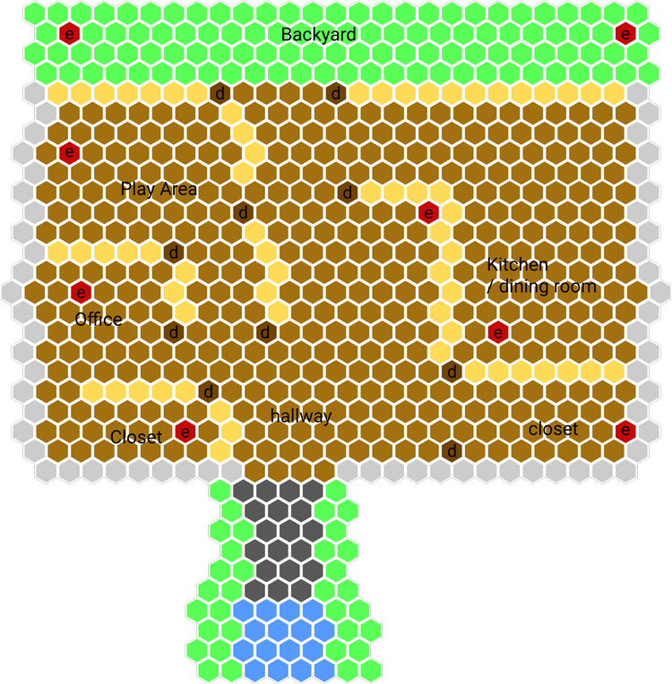 Phasmophobia boardgame map