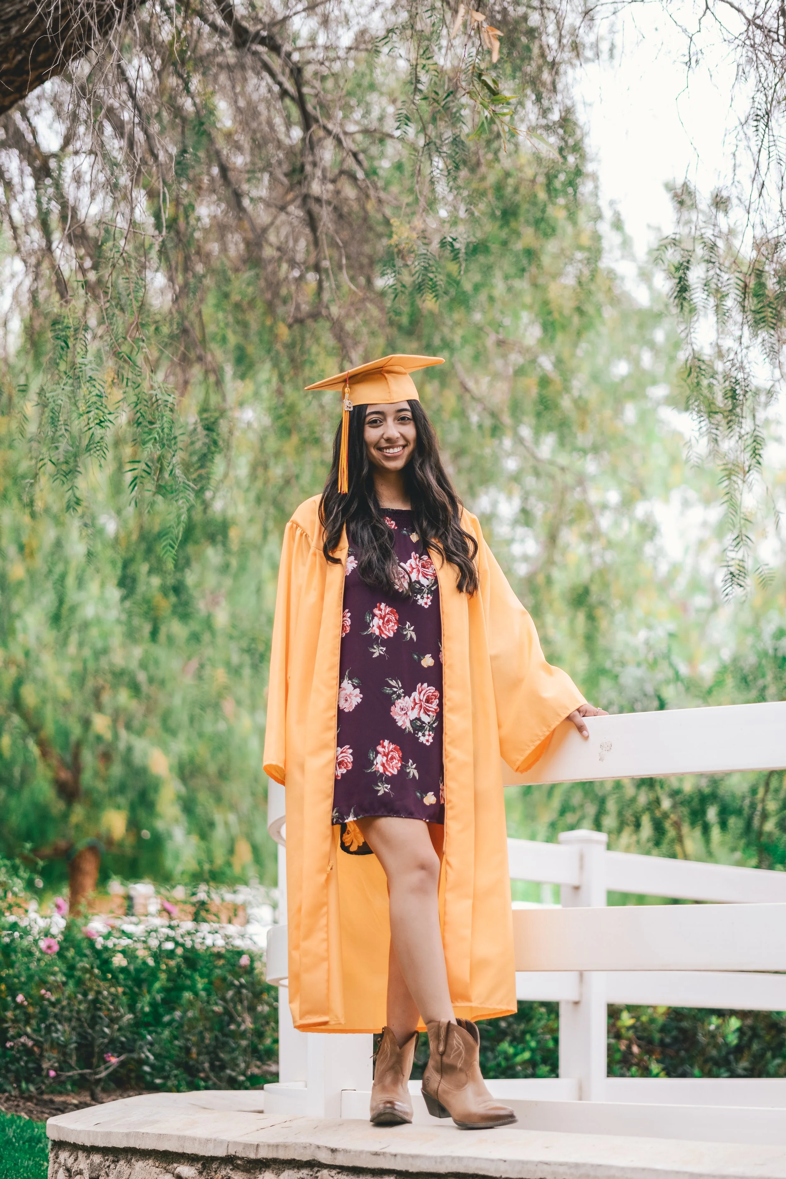 Gorgeous High School Graduation photo of Marie in Orange County