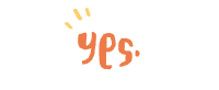 Yes written in speech bubble