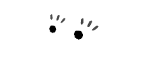Eyes with eyelashes