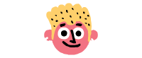 Man with big hair smiling