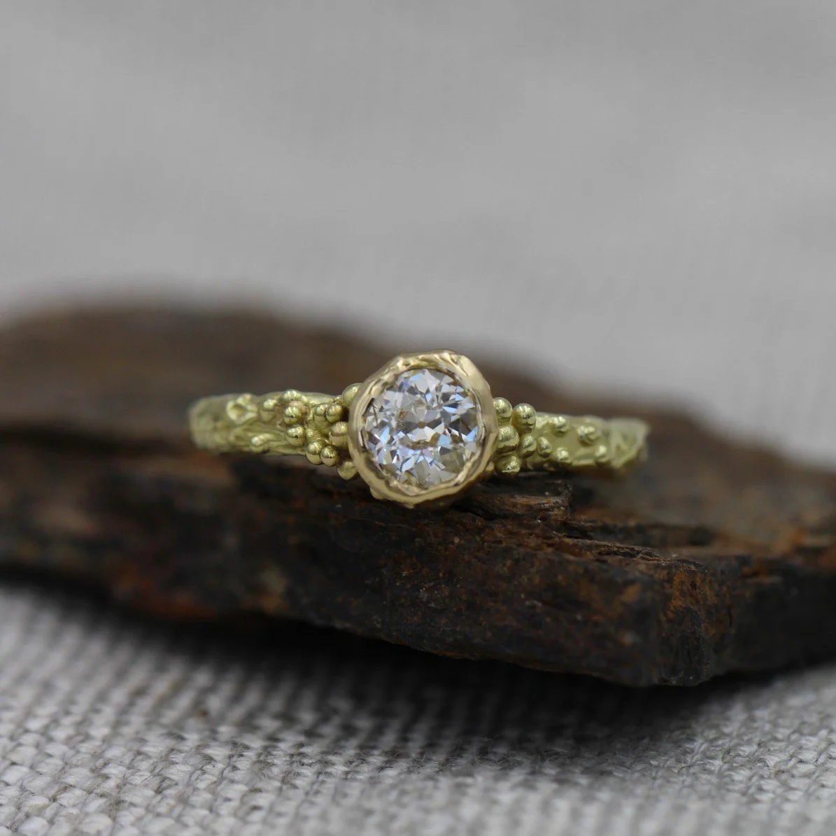 Stella- Old-cut Diamond Ring