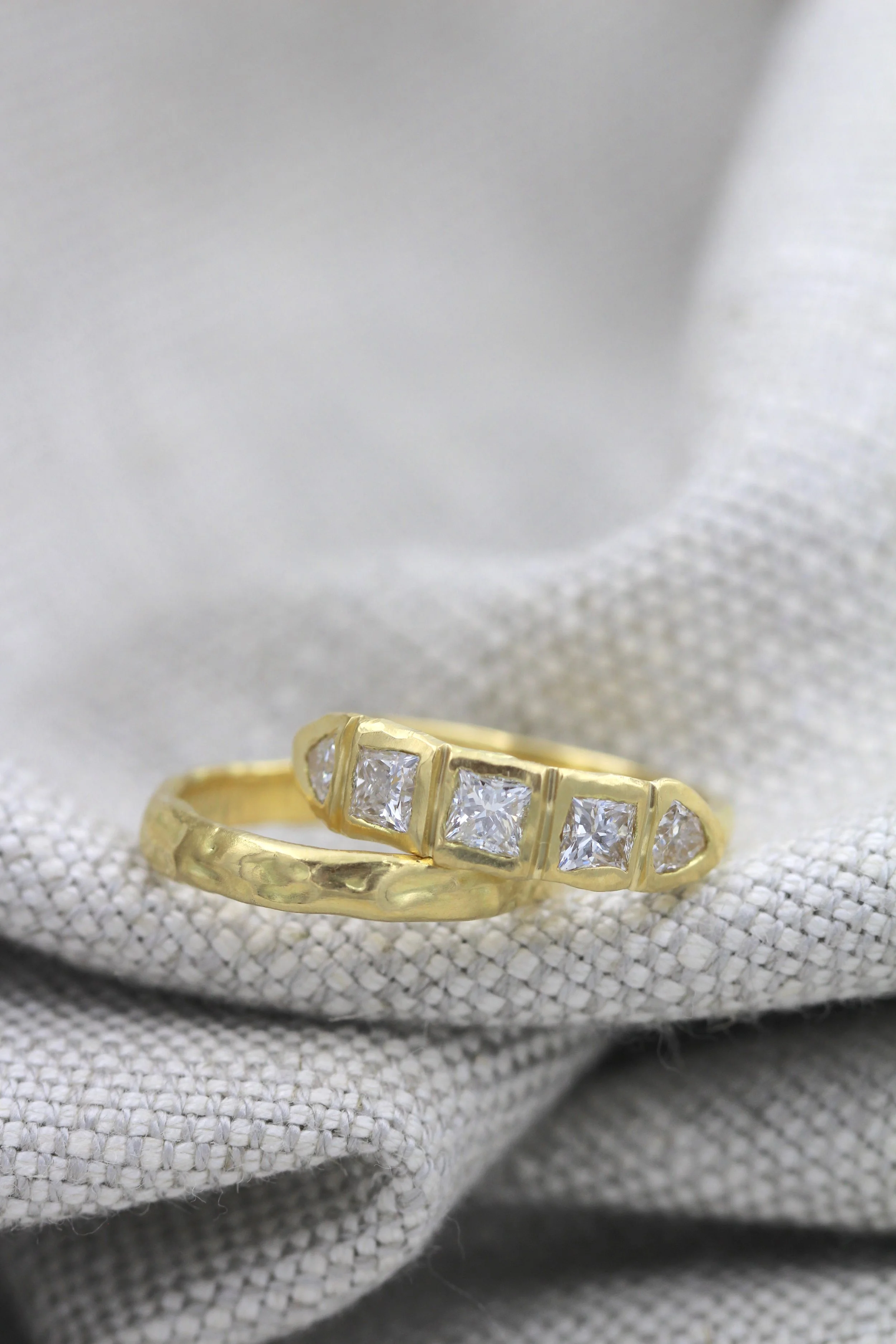 Molten Engagement Ring