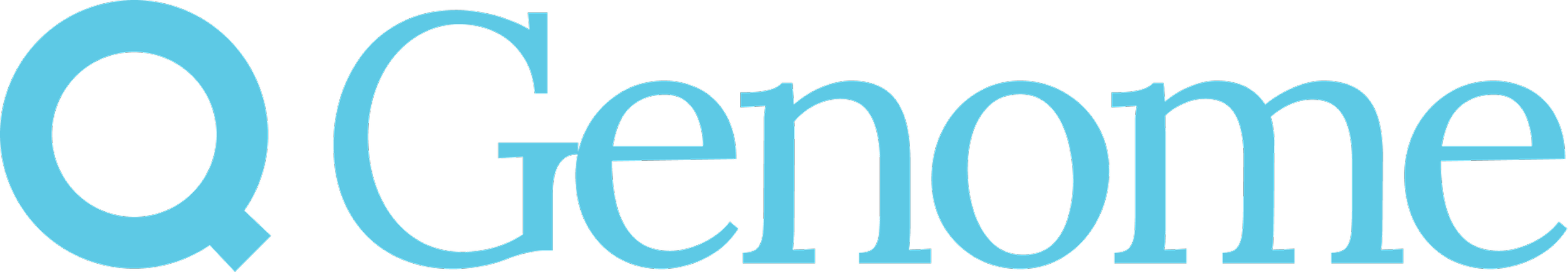 QGenome Logo - Turquoise
