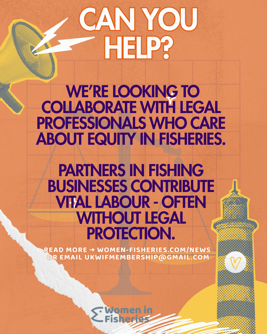We’re looking to collaborate with legal professionals who care about equity in fisheries