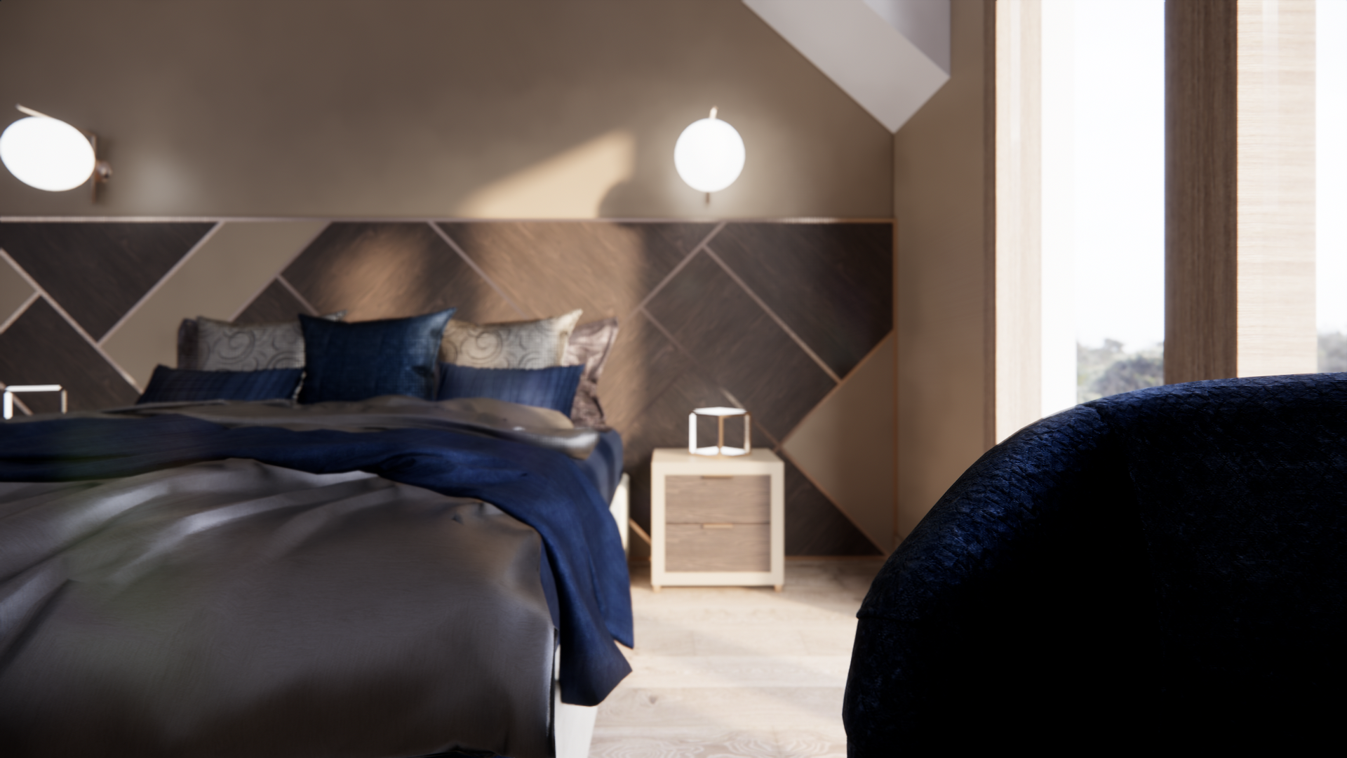 Master bedroom.