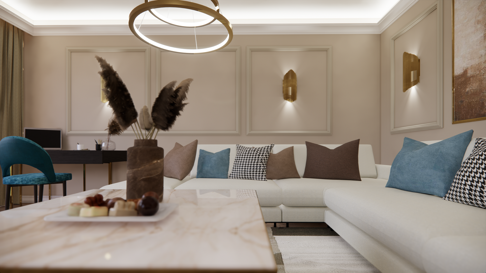 Living room.