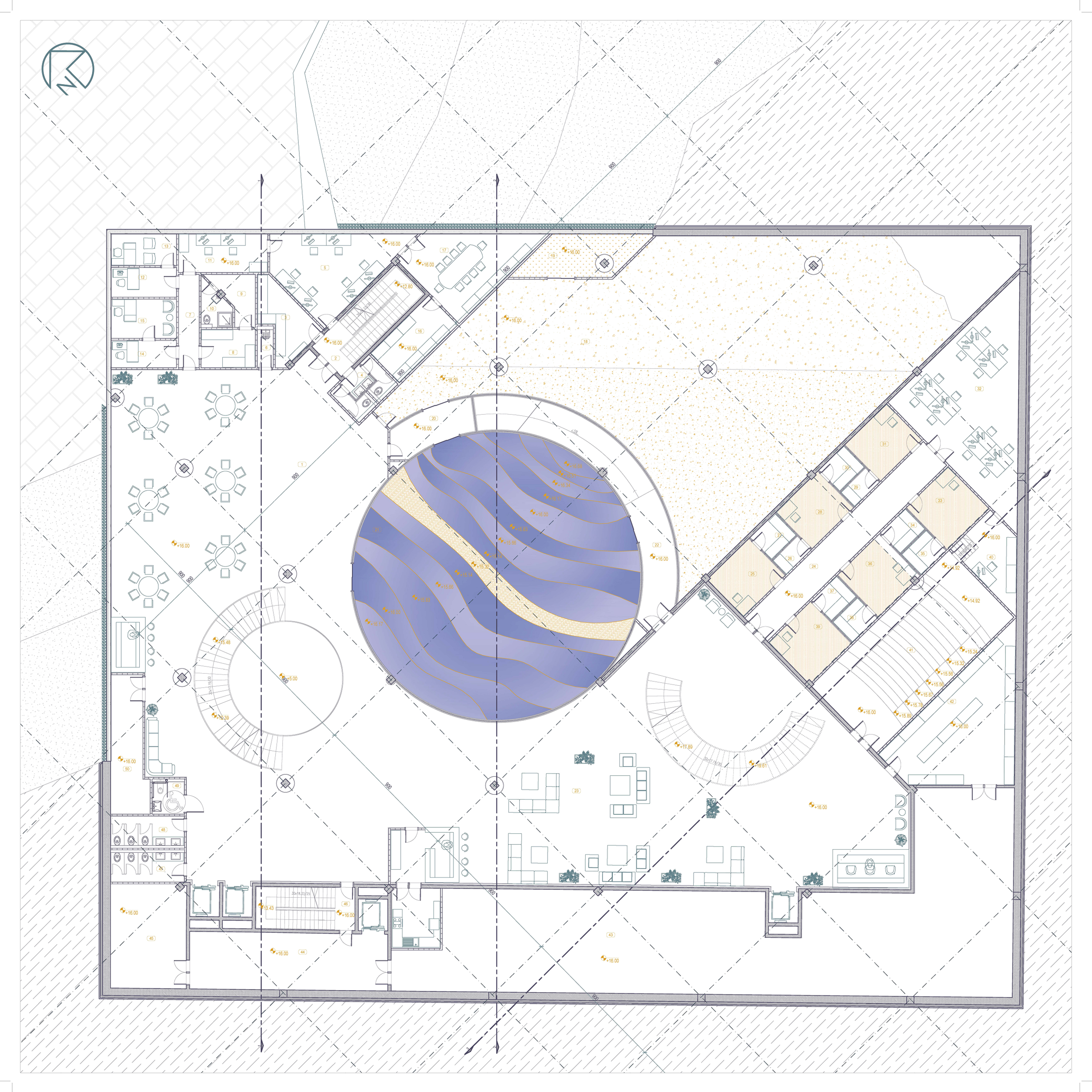 Second floor plan.