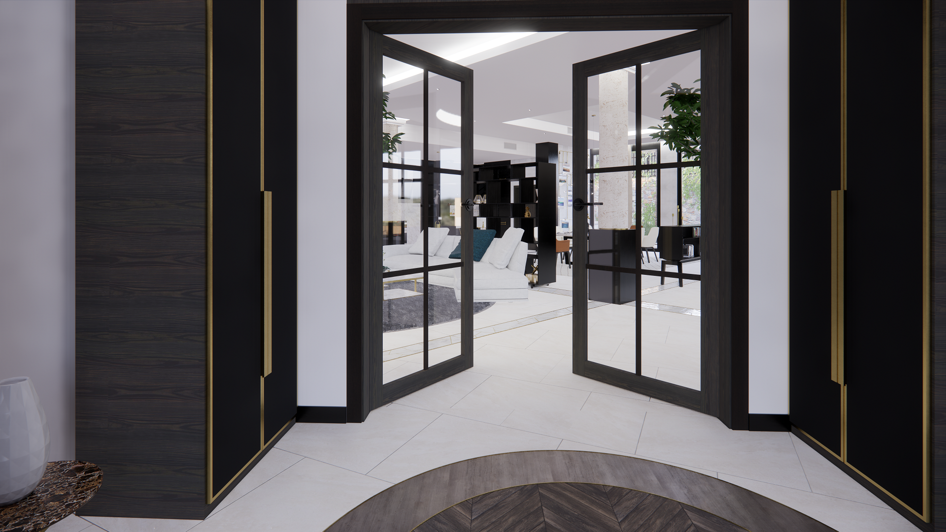 Living Room Entry