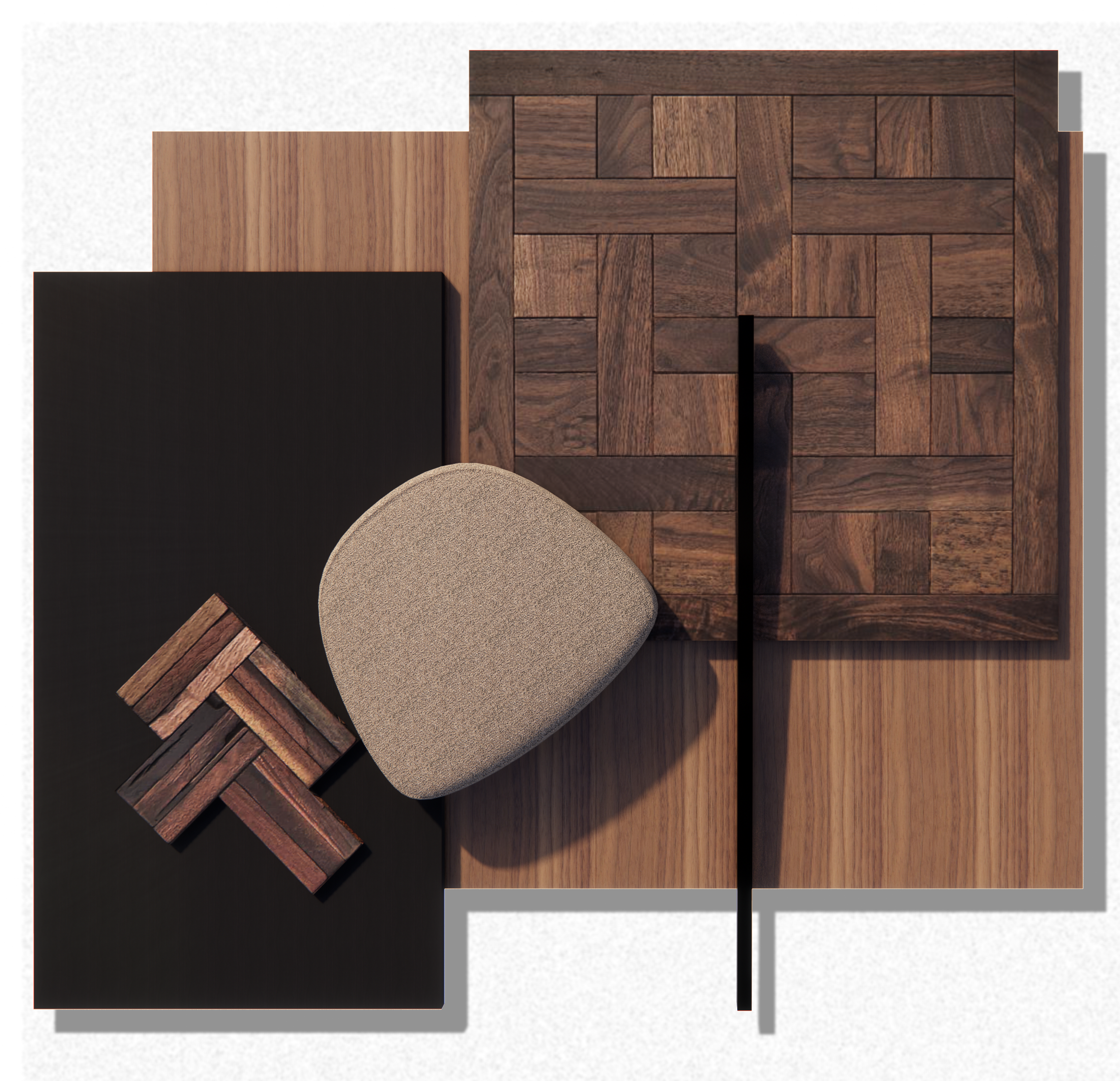 Work Room Material Board