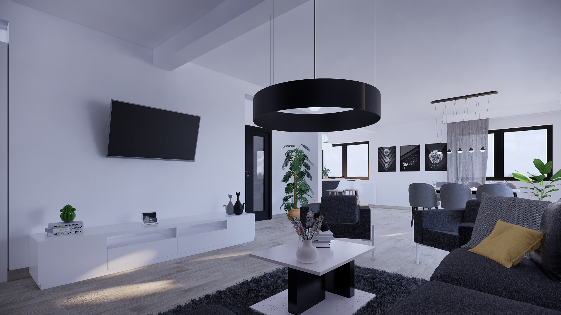 Living room.