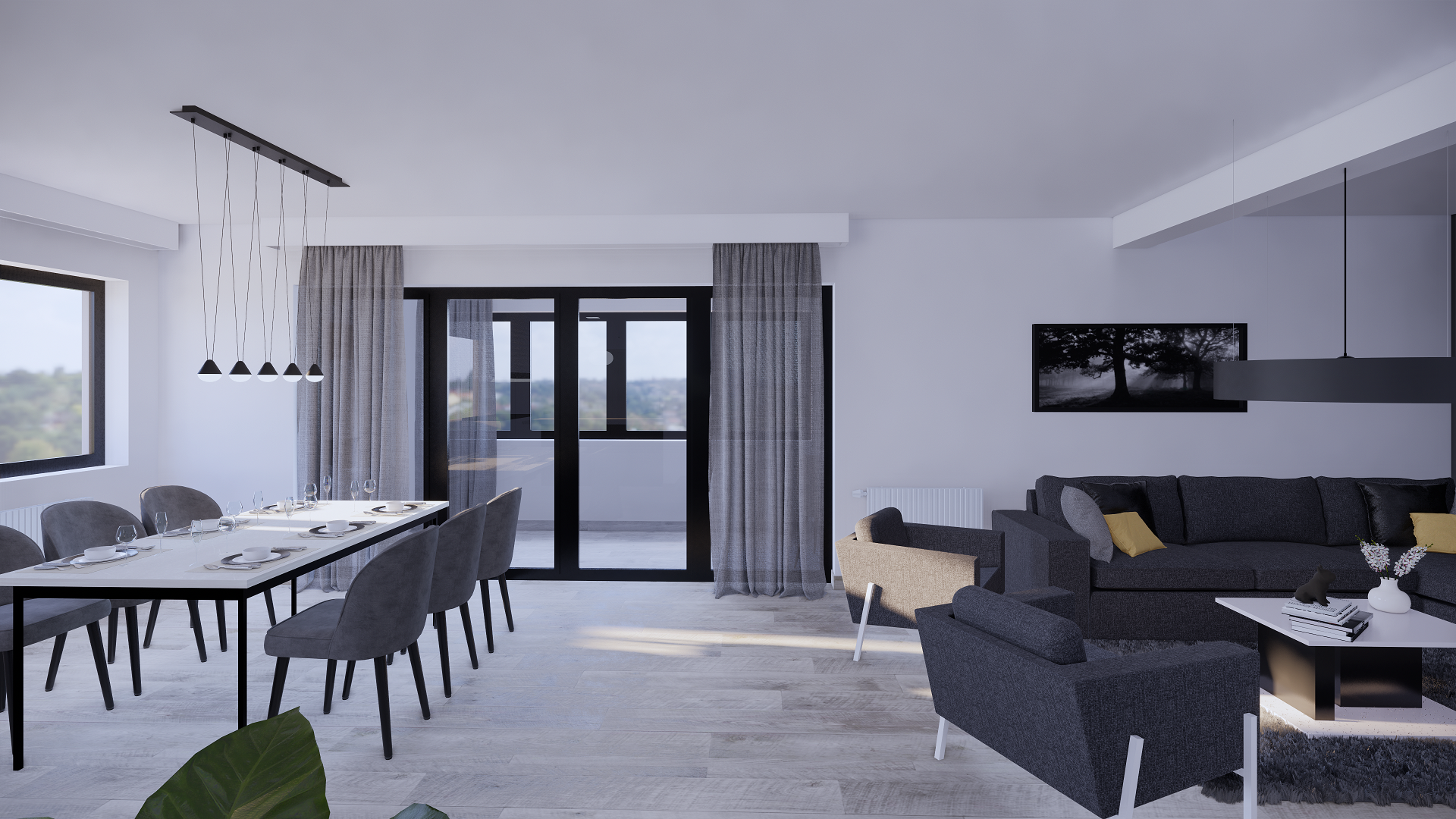 Living room.