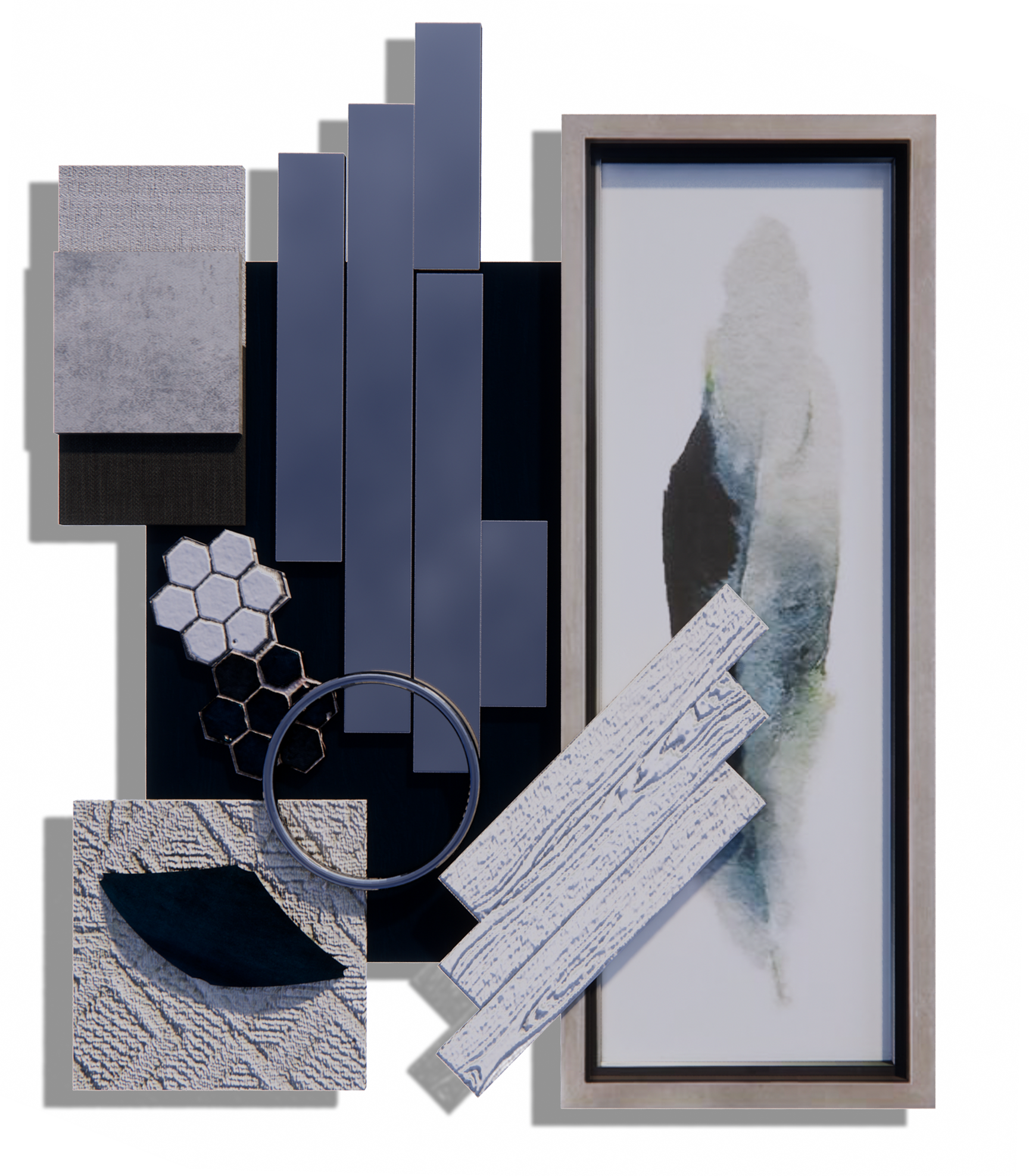 Master Bedroom Material Board