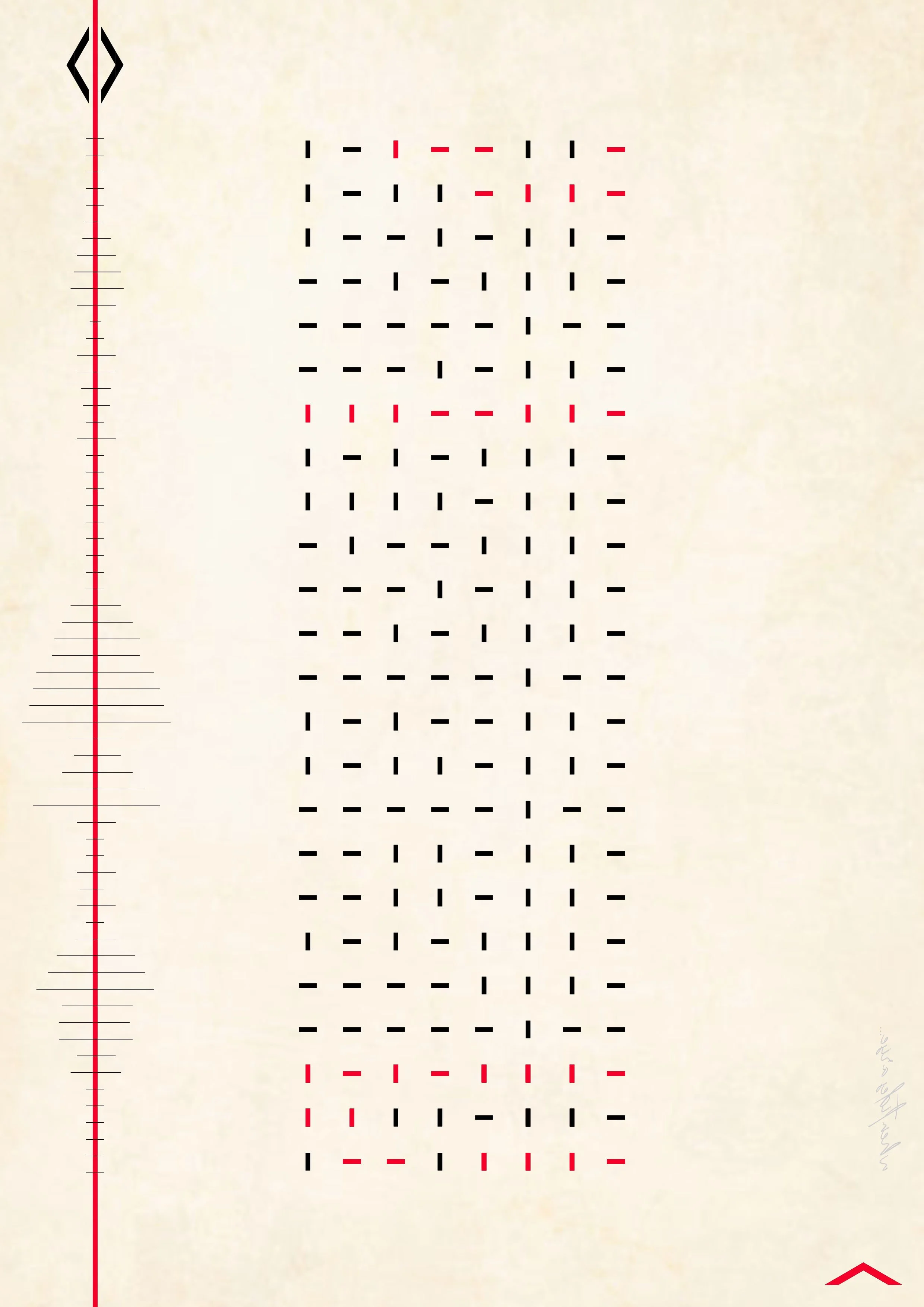 Code written in waves...