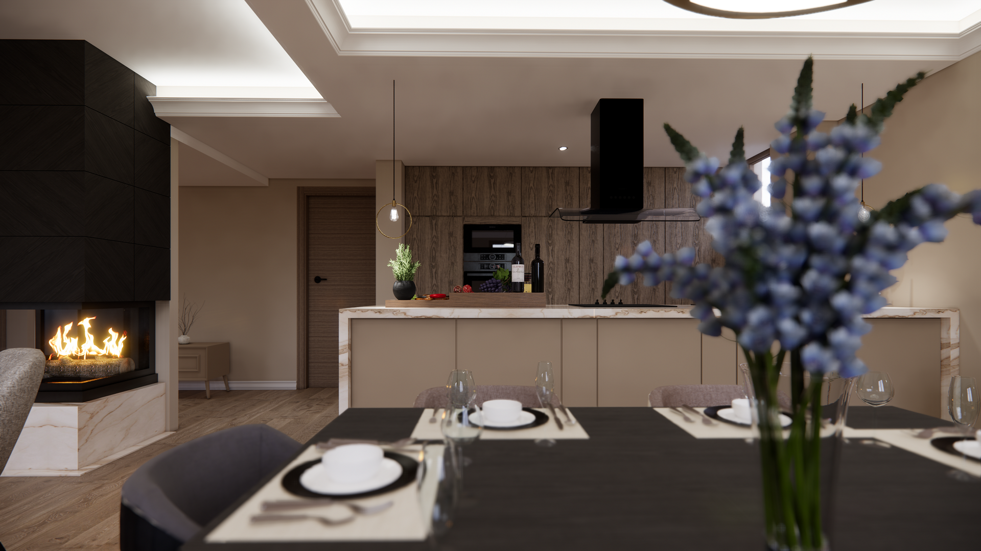 Dinning area.